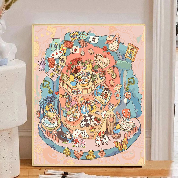 Whimsical Storybook Art Print Stornfield