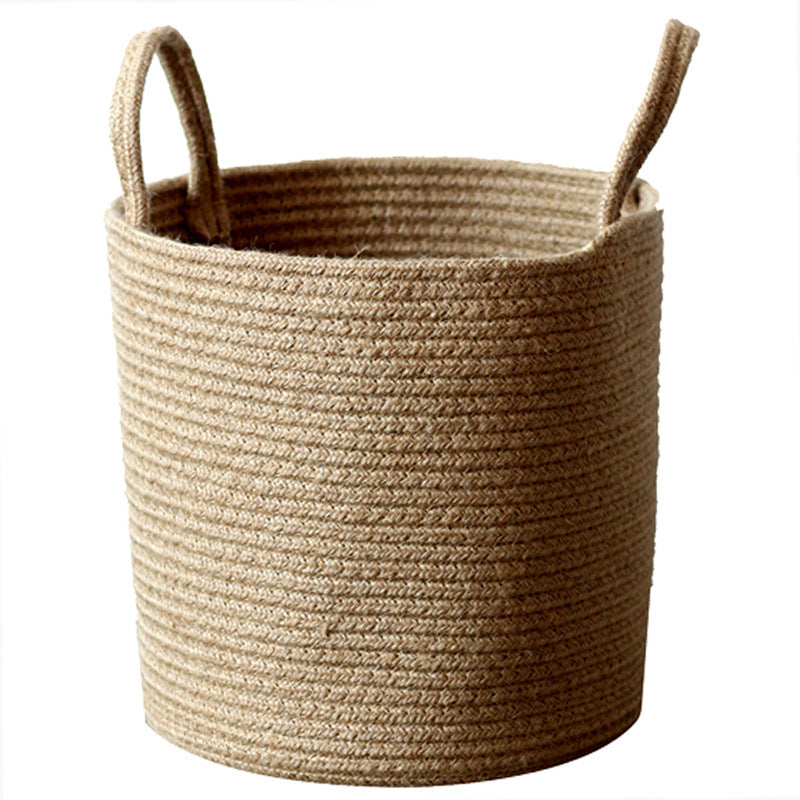 Handcrafted storage basket made of natural material Stornfield