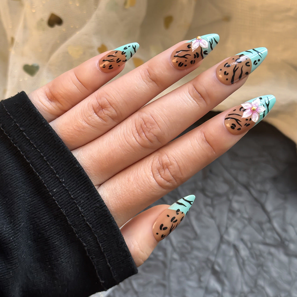 Creative Artistic Press-On Nail Set Stornfield