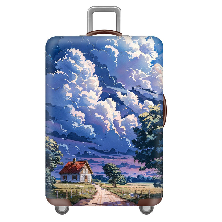 Unisex Hard Shell Suitcase with Inspiring Cityscape Stornfield