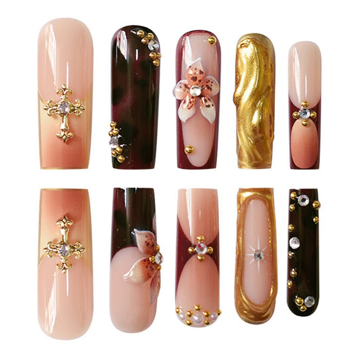 Ornate Press-On Nail Art Set Stornfield