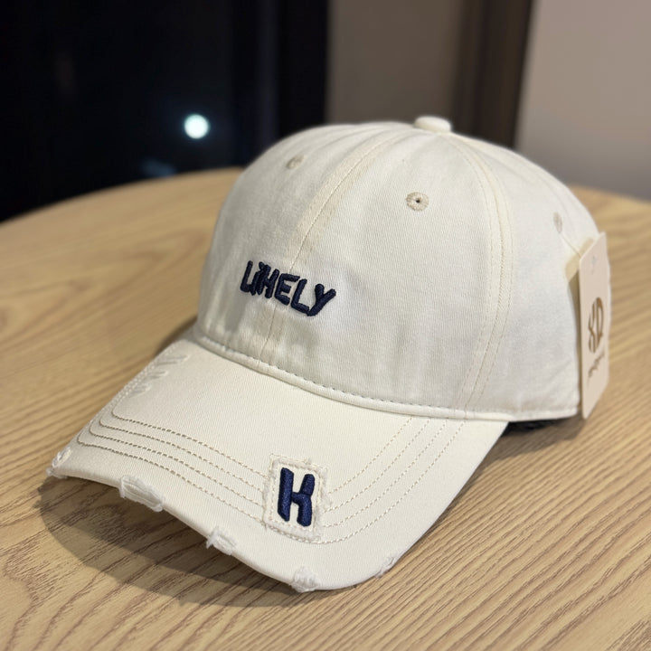 Women's Distressed Embroidered Baseball Cap Stornfield