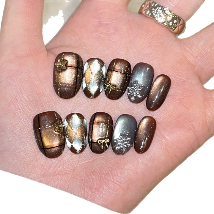 Luxury Accented Artificial Nails Stornfield