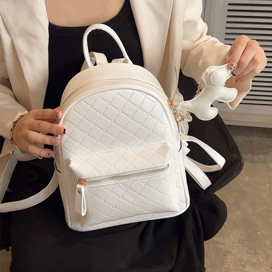 Stylish Textured Mini Backpack Stornfield