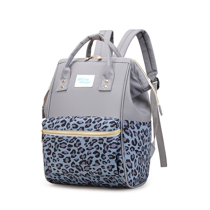 Trendy Animal Print Diaper Backpack Stornfield