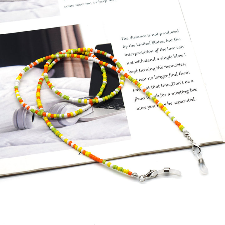 Colorful Beaded Eyewear Chain Holder Stornfield