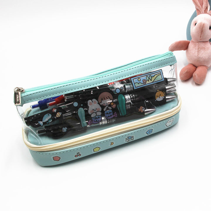 Fun Cartoon-Themed Zippered Pencil Case Stornfield