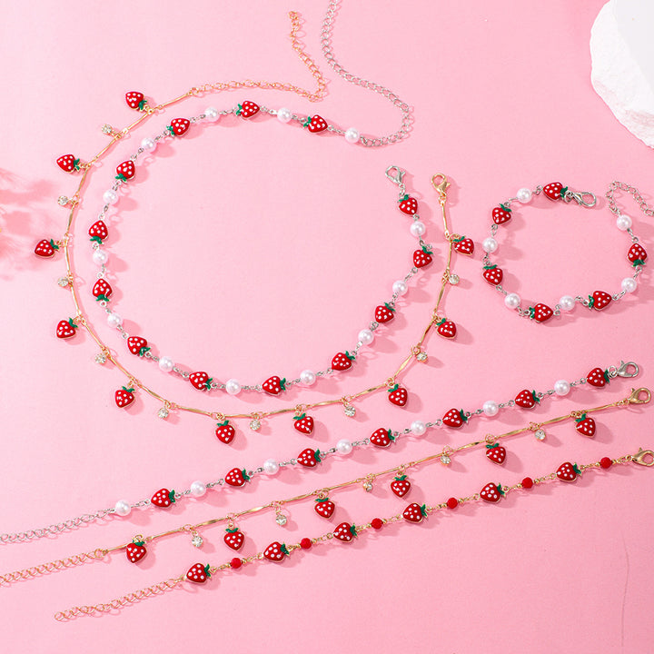 Strawberry Charm Bracelet Stornfield