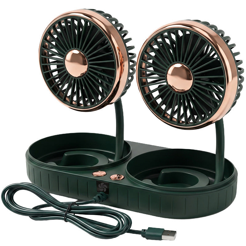 Flexible car fan with adjustable holder Stornfield