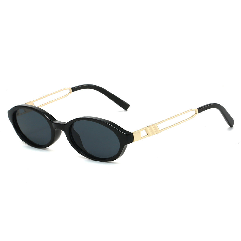 Chic Oval Frame Sunglasses Stornfield