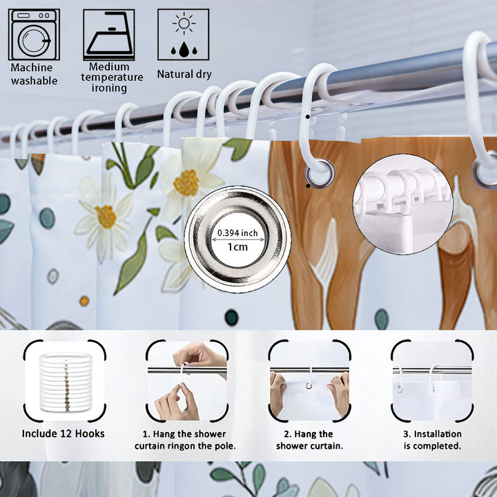 Cartoon Lamb-Themed Bathroom Décor Set Stornfield