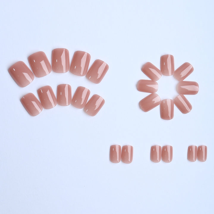 Elegant artificial nails with glossy finish Stornfield