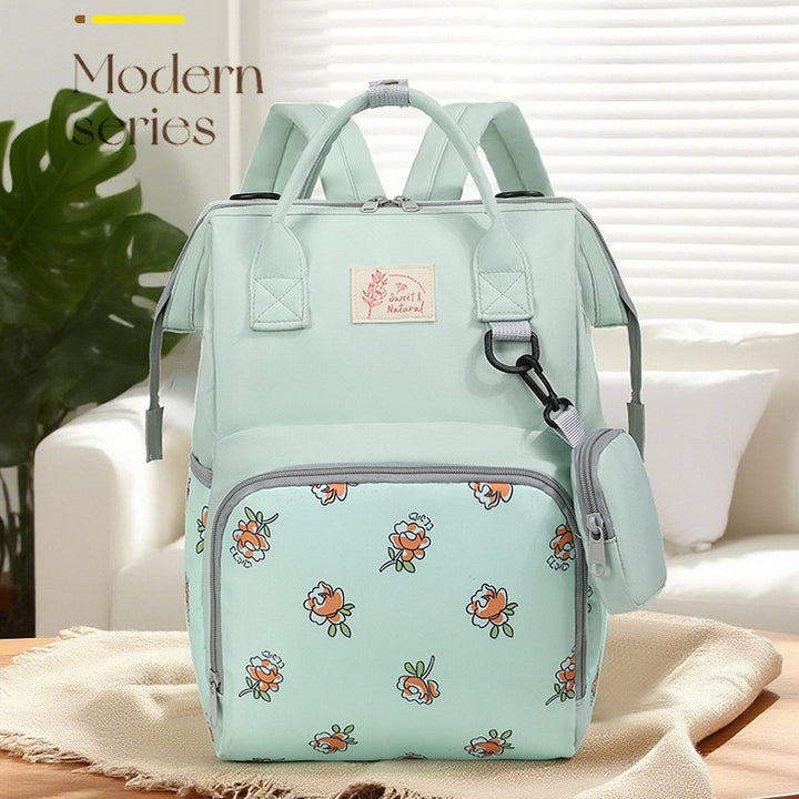 Stylish Floral Pattern Backpack Stornfield