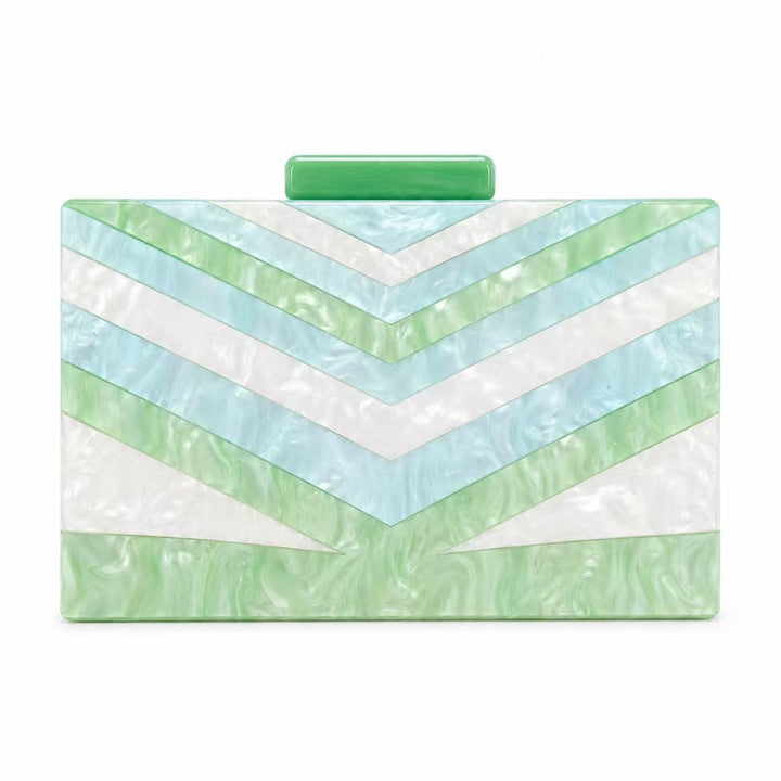 Geometric Acrylic Clutch