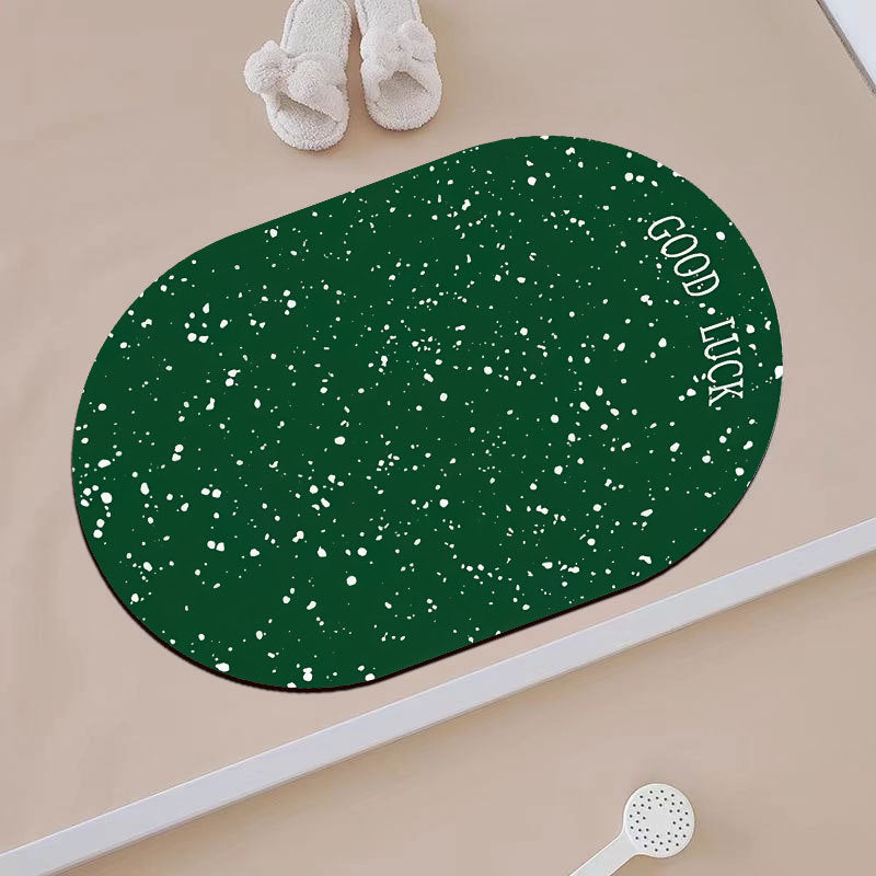 Stylish Motivational Bath Mat