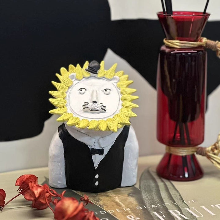 Decorative Lion Figure