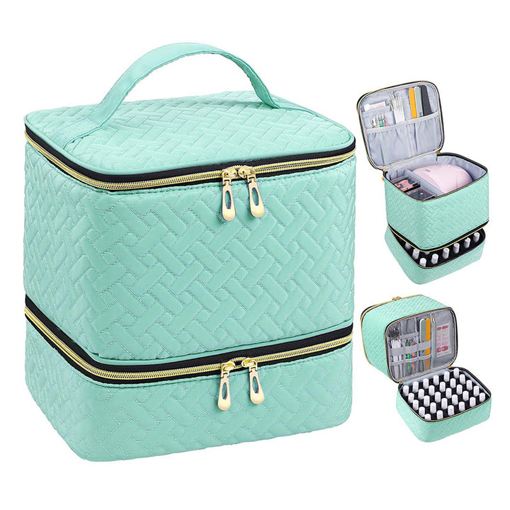 Cosmetic storage bag with multiple compartments Stornfield
