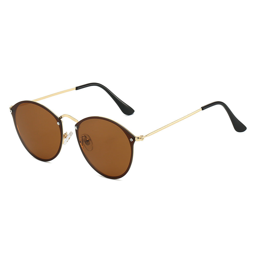 Trendy Round Sunglasses In Elegant Design Stornfield