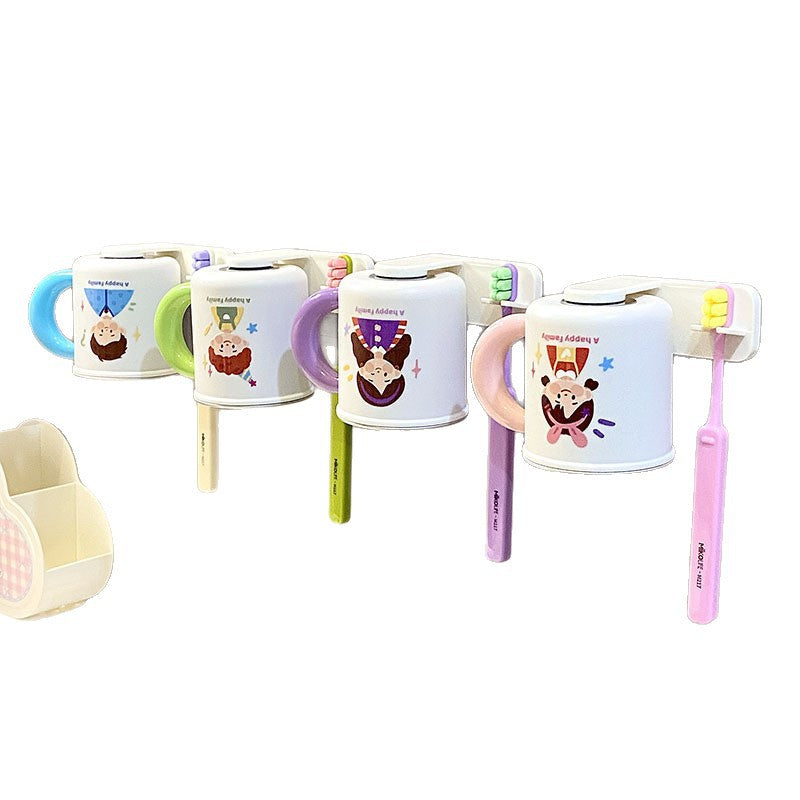 Wall cup holder with creative cartoon design Stornfield