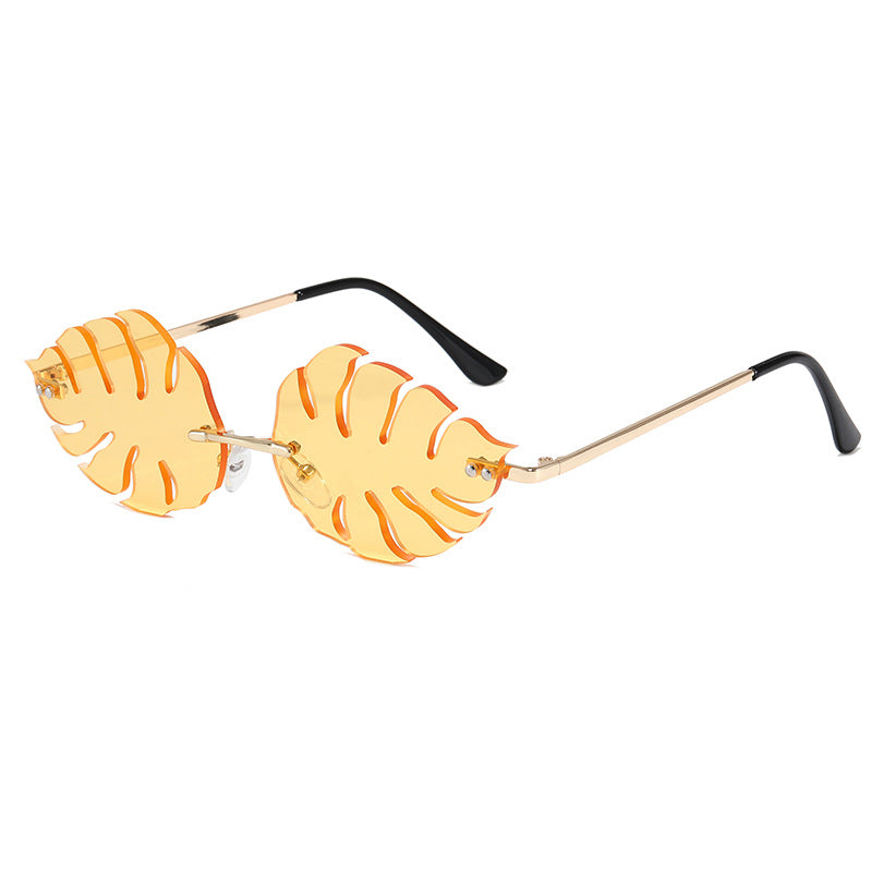 Ladies fashionable sunglasses with striking leaf design Stornfield