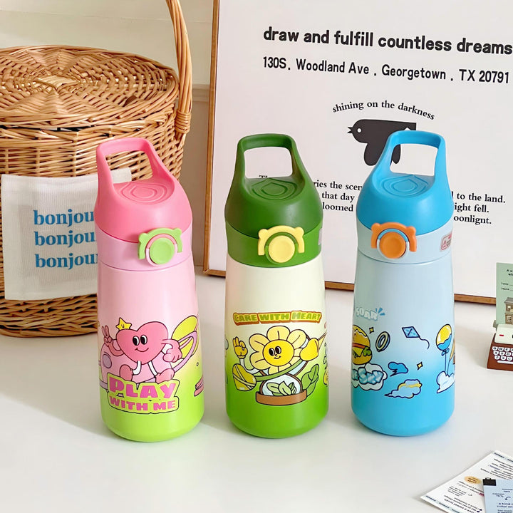 Women Kids Water Bottle with Child-Friendly Design Stornfield