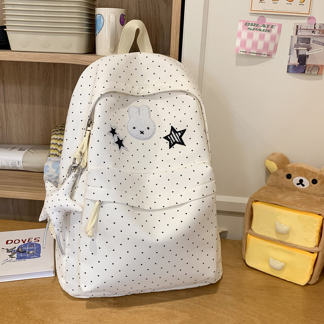 Playful Bunny and Star-Themed Backpack Stornfield