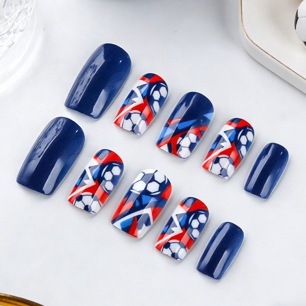Sports-Themed Press-On Nails Stornfield