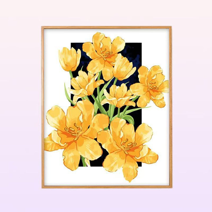 Floral Peony Illustration Wall Art Stornfield