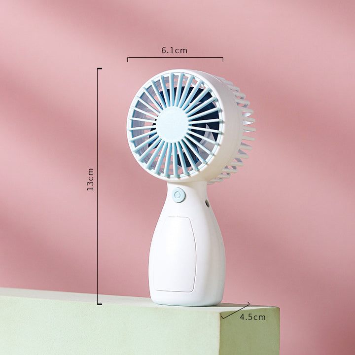Unisex Portable Hand Fan with Integrated USB Connection and Variable Speed Control Stornfield