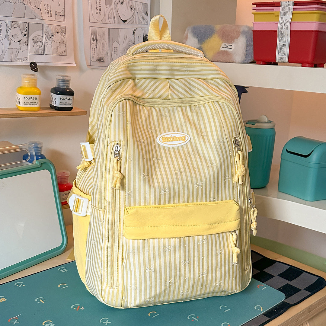 Stylish Striped Backpack Stornfield
