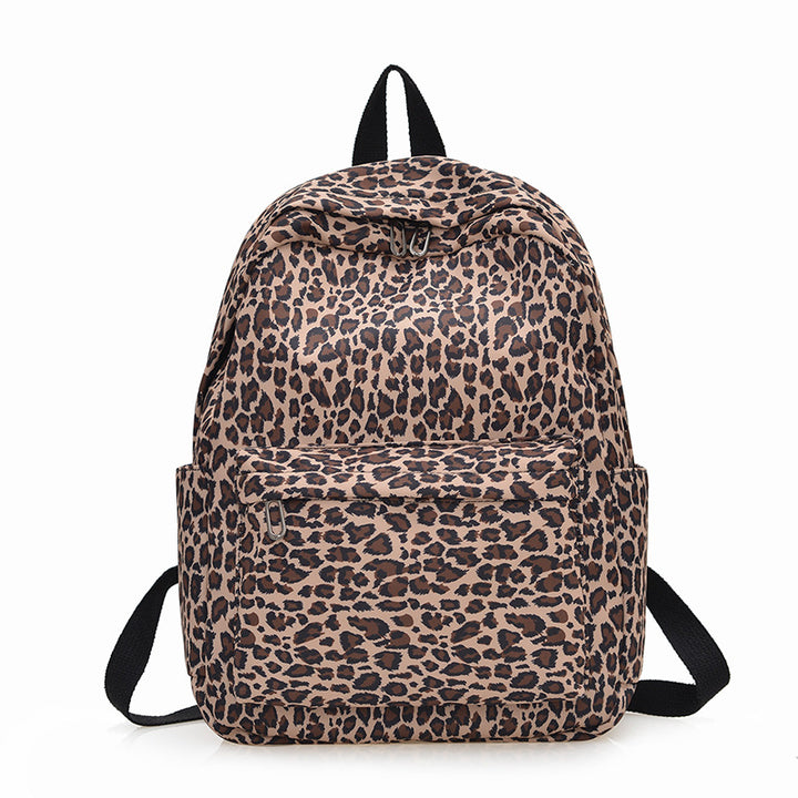 Stylish Backpack in Leopard Print Stornfield