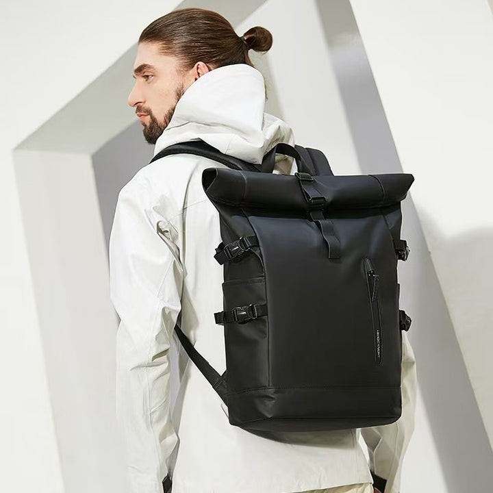 Waterproof Roll-Top Backpack