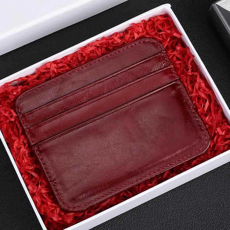 Minimalist Leather Card Holder Stornfield