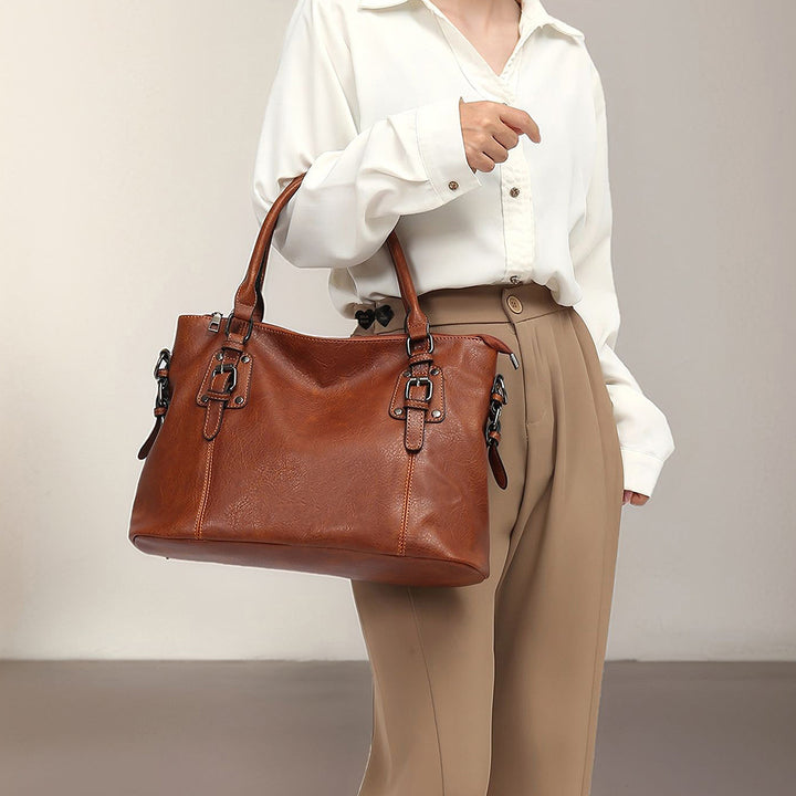 Textured Vintage-Inspired Handbag
