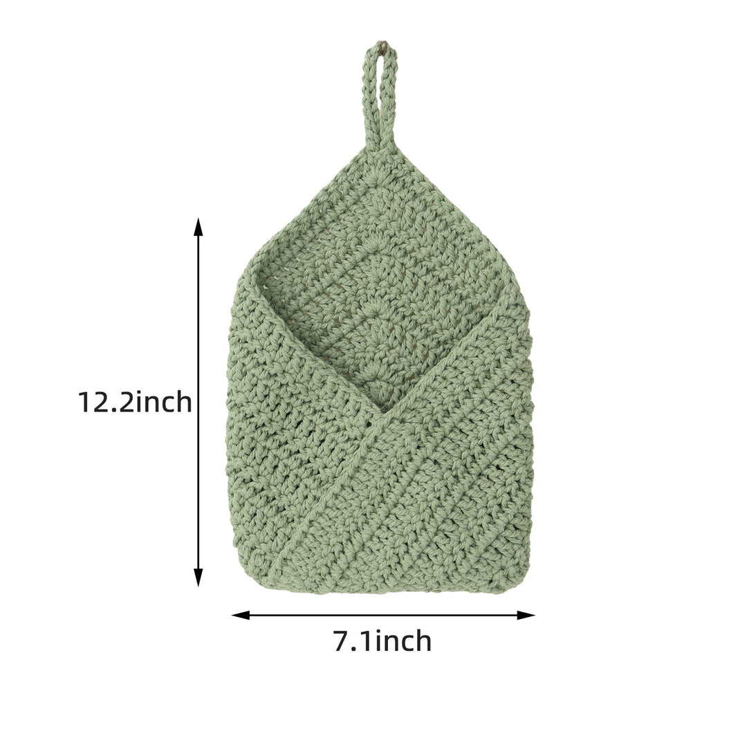 Hand-knotted storage bag Stornfield