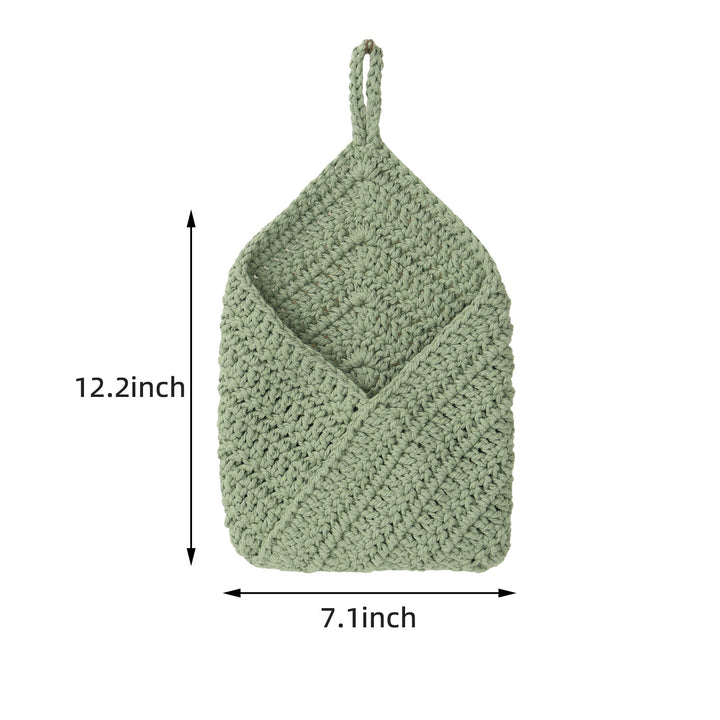 Hand-knotted storage bag Stornfield