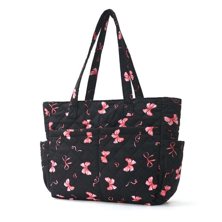 Practical cotton bag with cute bear motif Stornfield