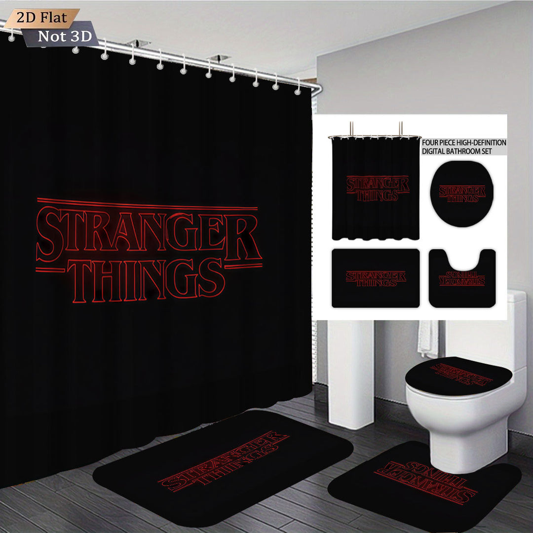 Stranger Things Adventure-Themed Digital Bathroom Set Stornfield