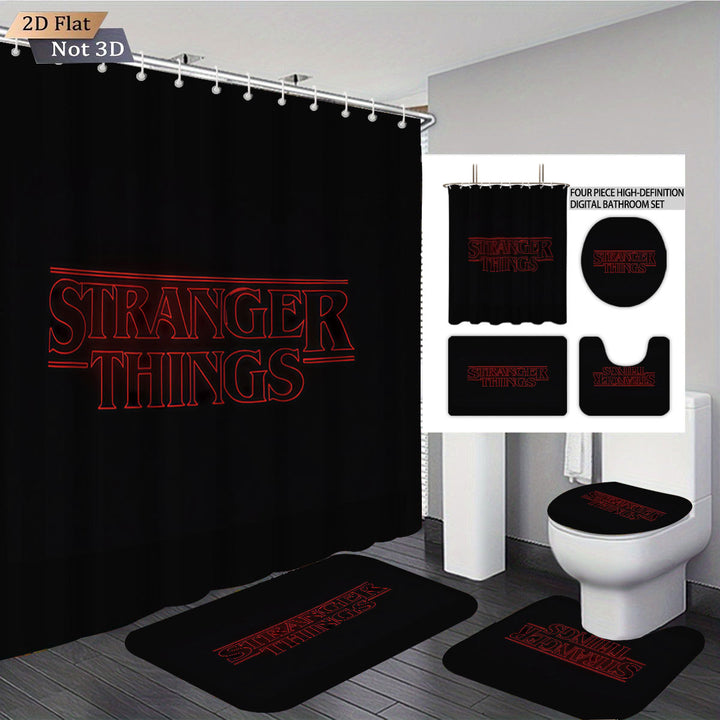 Stranger Things Adventure-Themed Digital Bathroom Set Stornfield