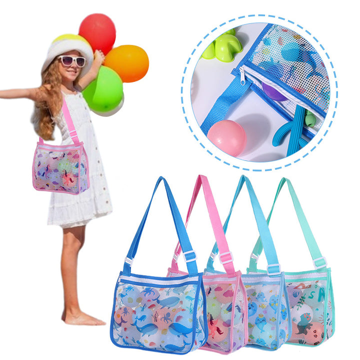 Mesh Beach Bag with Practical Zipper Stornfield