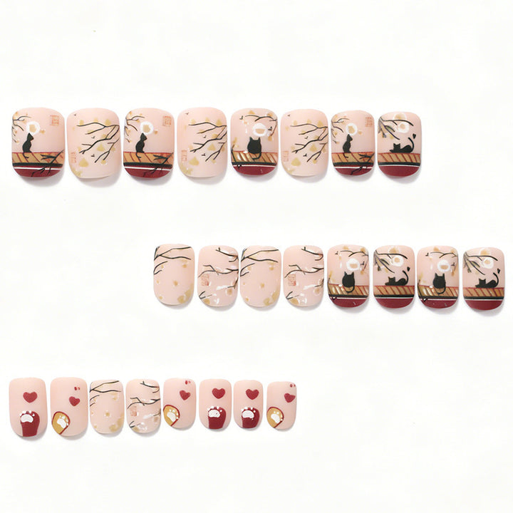 Artistic Cat Nail Set Stornfield