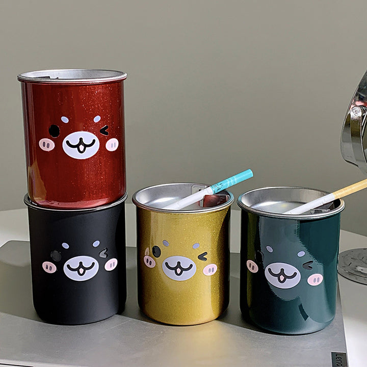 Multifunctional drinking container with cute animal face Stornfield