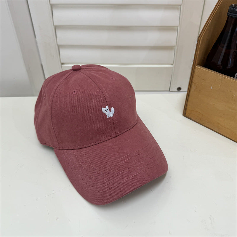 Women's Playful Embroidered Cat Cap Stornfield