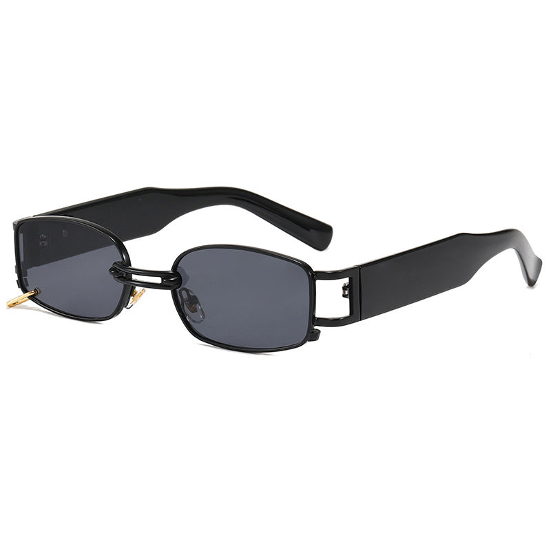 Women fashion rectangular sunglasses with exclusive metal frame Stornfield