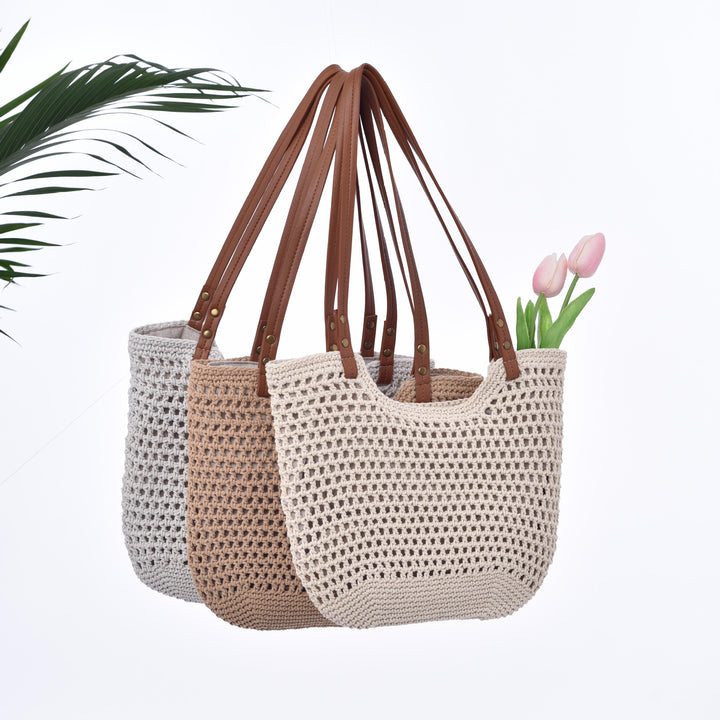 Handmade Macrame Tote Bag Stornfield