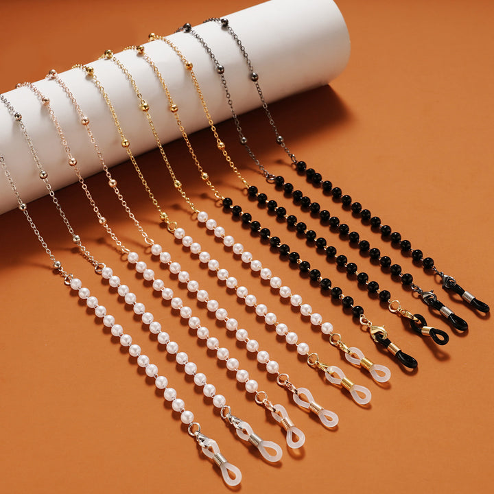 Elegant Pearl-Linked Eyewear Chain Stornfield 1786763834
