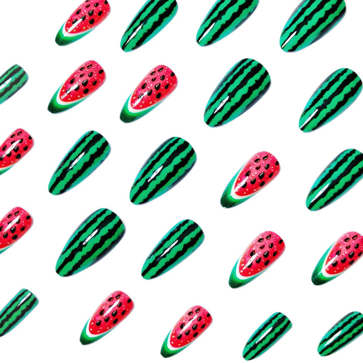 Creative Watermelon Art Nails Stornfield