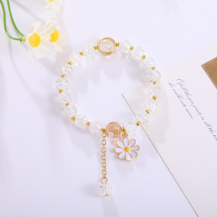Elegant bracelet with flower pendant Stornfield