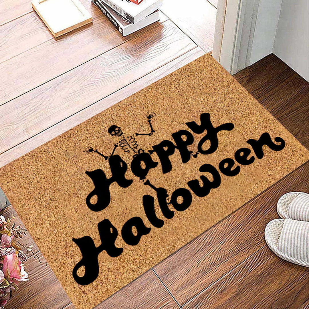 Halloween-Themed Decorative Doormat