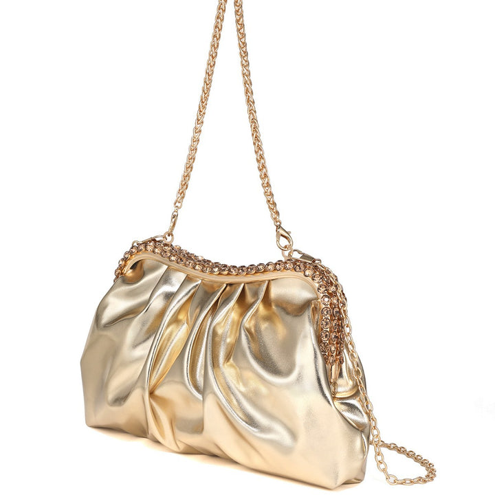 Luxe Metallic Evening Handbag